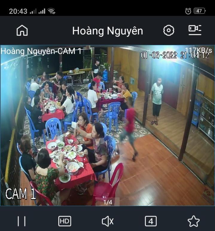 Hoang Nguyen Homestay 바베현 외부 사진